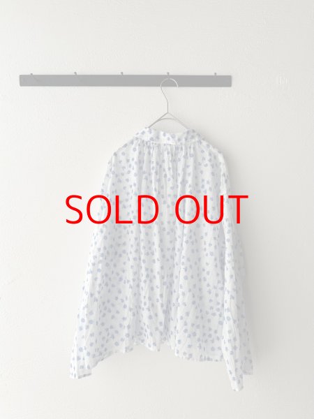 画像12: grin floraシアープリント リンクルシャツ (12)