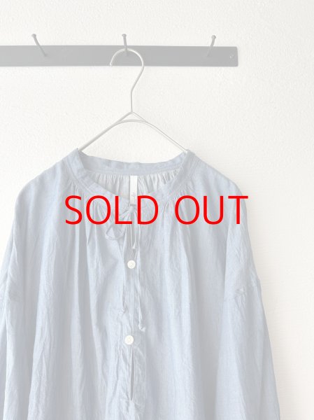 画像3: grin INDIAデニムボイル スキッパープルオーバー (3)