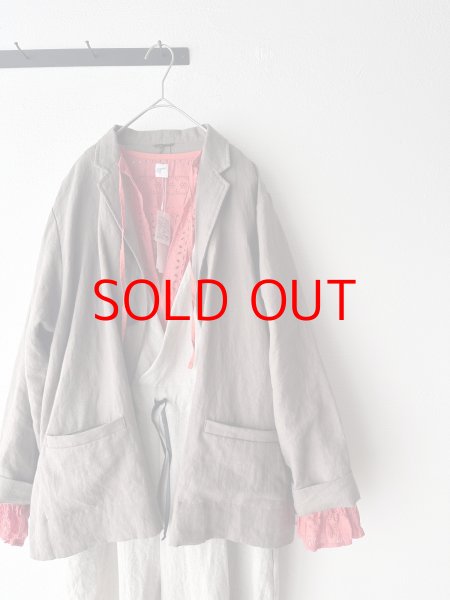 画像4: *sale30%off* grin ボーラーレース ギャザープルオーバー (4)
