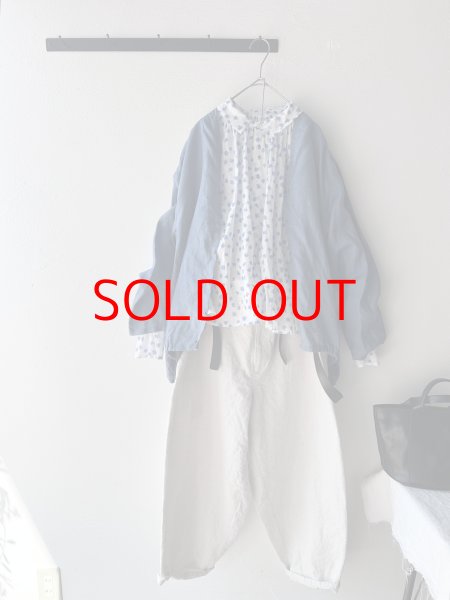 画像4: grin floraシアープリント リンクルシャツ (4)