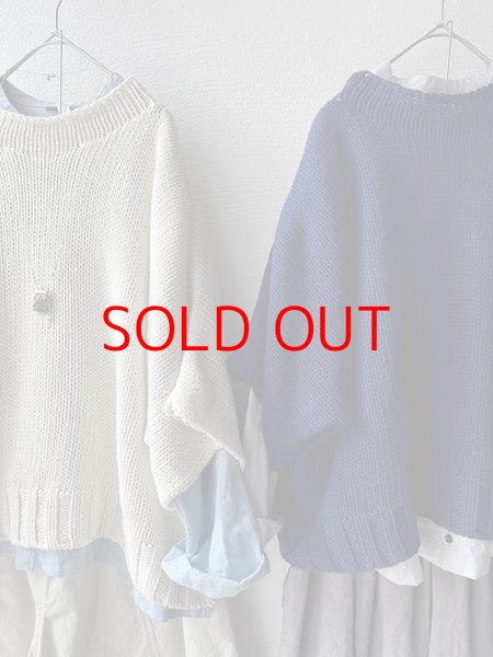 画像11: *sale30%off* Véritécoeur ドルマンプルオーバーニット (11)