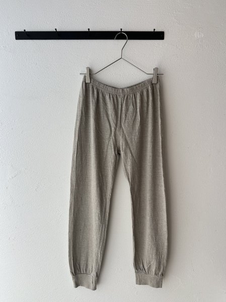 画像3: prit 40/1ヨーロッパリネン天竺 裾切替レギンス (3)