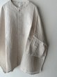 画像5: NATURAL LAUNDRY 60フレンチリネン  ランドスケープシャツ【クリックポスト（185円）発送可能】 (5)