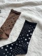 画像3: prit パッチワークドットソックス【3足までクリックポスト(185円) 】 (3)