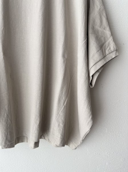 画像6: NATURAL LAUNDRY ライト度詰天竺 ワイドドルマンTシャツ (6)