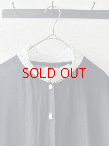 画像2: Luminaes 1/60手染めリネン チャーチドレス (2)