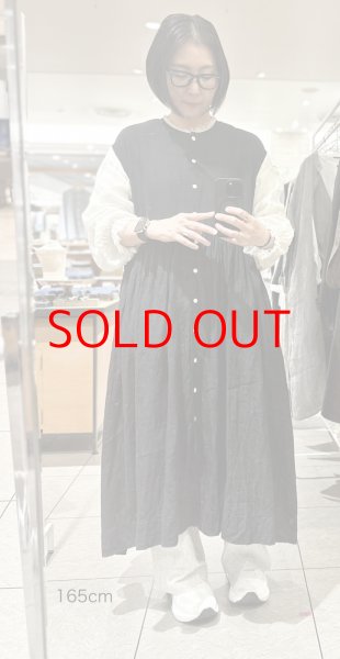 画像7: Luminaes 1/60手染めリネン チャーチドレス (7)