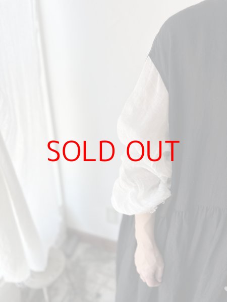 画像6: Luminaes 1/60手染めリネン チャーチドレス (6)