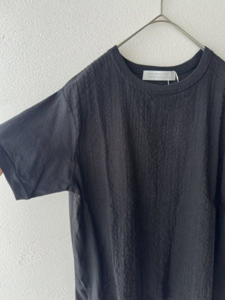 画像5: NATURAL LAUNDRY リネンサッカーストライプ T【クリックポスト（185円）発送可能】 (5)
