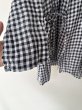 画像5: Véritécoeur ギンガムチェックカシュクールブラウス (5)