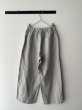 画像10: prit 40/1 フレンチリネン パジャマパンツ (10)