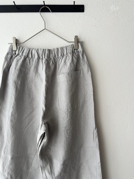 画像11: prit 40/1 フレンチリネン パジャマパンツ (11)