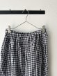 画像2: Véritécoeur ギンガムチェックヨークパンツ (2)