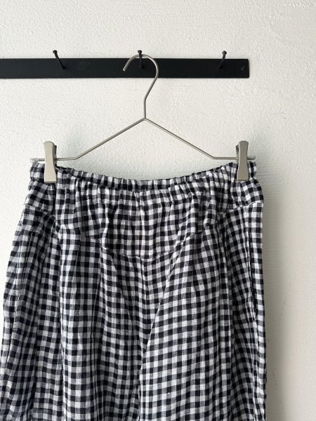 画像2: Véritécoeur ギンガムチェックヨークパンツ (2)
