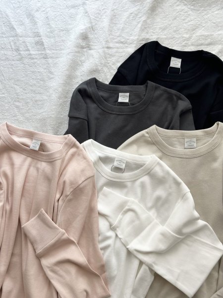 画像9: nouvelles du paradis トロワフライス クルーネックカットソー (9)