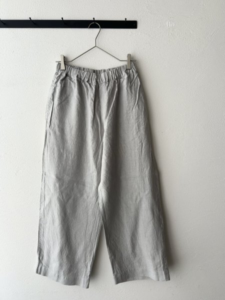 画像5: prit 40/1 フレンチリネン パジャマパンツ (5)