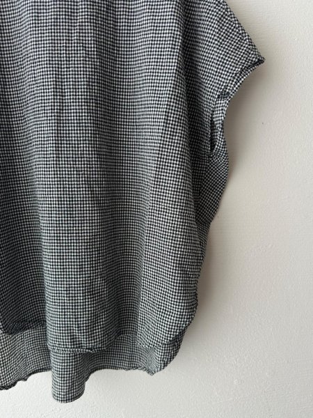 画像5: prit 綿麻平織 スリーブレスラウンドヘムプルオーバー【クリックポスト（185円）発送可能】 (5)