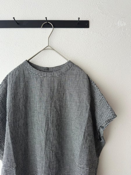 画像4: prit 綿麻平織 スリーブレスラウンドヘムプルオーバー【クリックポスト（185円）発送可能】 (4)