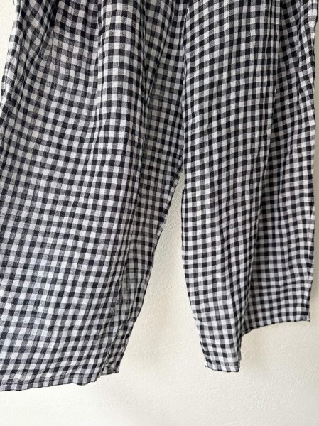 画像3: Véritécoeur ギンガムチェックヨークパンツ (3)