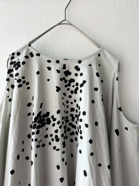 画像3: Veritecoeur ペイント柄サークルワンピース (3)