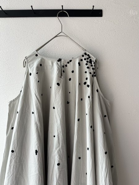 画像7: Veritecoeur ペイント柄サークルワンピース (7)