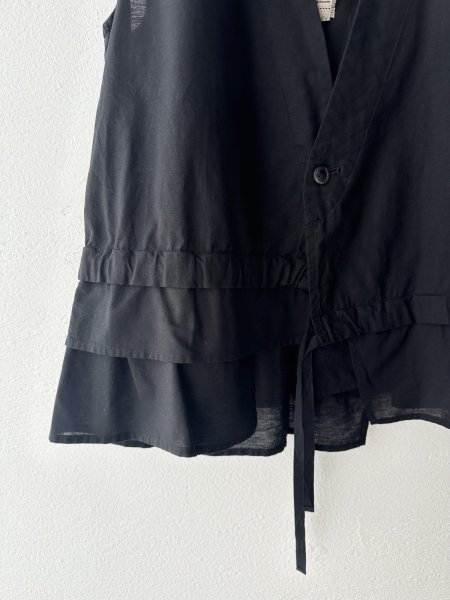 画像4: Vlas Blomme  C/L Voile ティアードジレ (4)