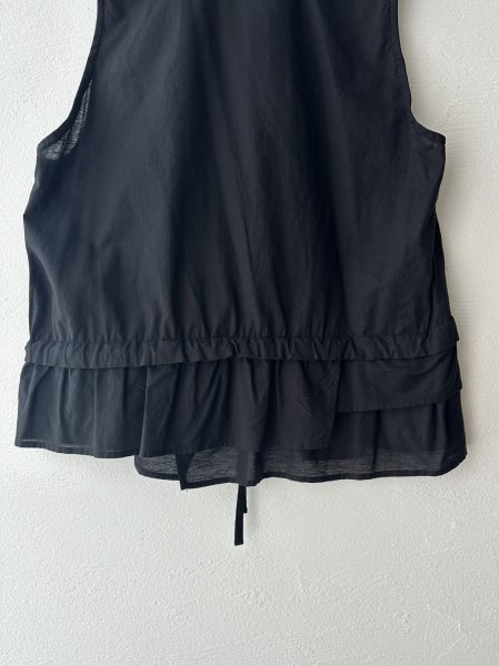 画像7: Vlas Blomme  C/L Voile ティアードジレ (7)