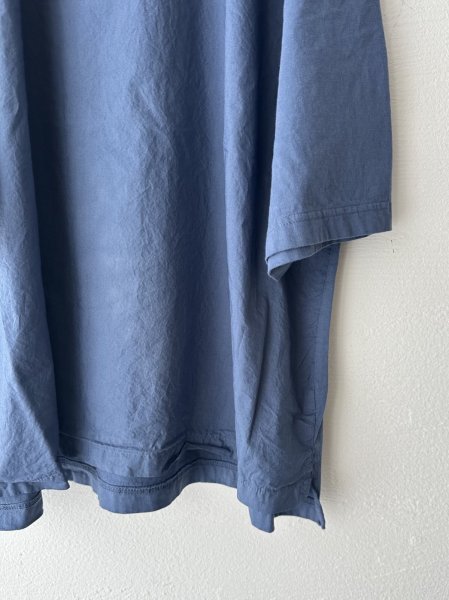 画像8: prit 30/1ハイゲージ天竺 × 80/1 タイプライター 切替５分袖Tシャツ【クリックポスト（185円）発送可能】 (8)