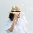 画像6: Made in Mada  ELYA ラフィアハット　 NATURAL 革黒ベルト付 (6)