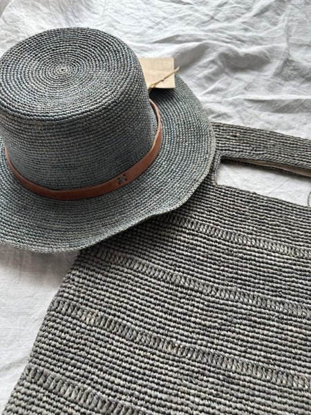 画像9: Made in Mada GASTON ラフィアハット (9)