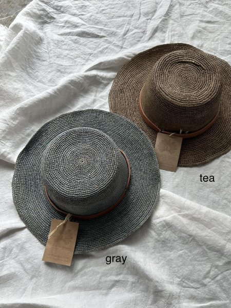 画像2: Made in Mada GASTON ラフィアハット (2)