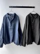 画像1: Véritécoeur 墨染めリネンシャツジャケット (1)