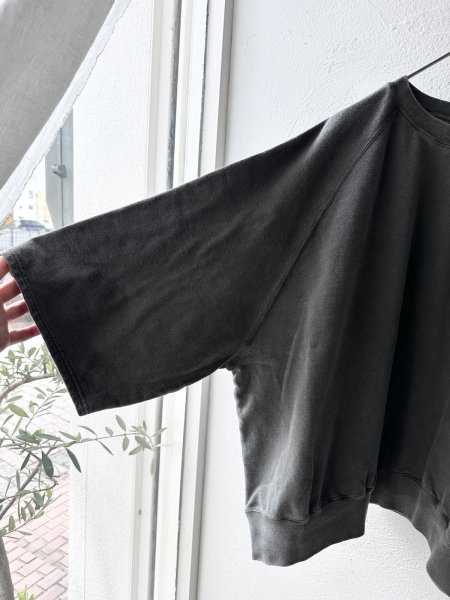 画像3: Véritécoeur Pigment dyeing ミニ裏毛プルオーバー (3)