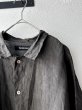 画像4: Véritécoeur 墨染めリネンシャツジャケット (4)