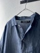 画像2: Véritécoeur 墨染めリネンシャツジャケット (2)