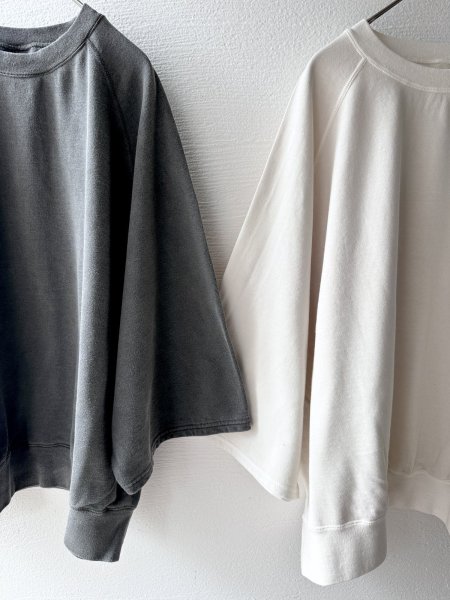 画像2: Véritécoeur Pigment dyeing ミニ裏毛プルオーバー (2)