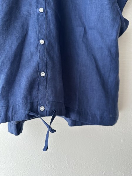 画像6: NATURAL LAUNDRY リネンクロス レイシャツ (6)