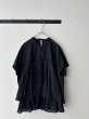 画像3: grin 100/2ボイル ギャザーシャツ (3)