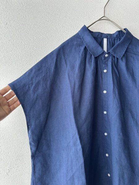 画像5: NATURAL LAUNDRY リネンクロス レイシャツ (5)