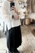 画像7: 【5月末までのご予約でポイント２倍】（予約 / ６月末入荷）　Luminaes チャーチブラウス (7)