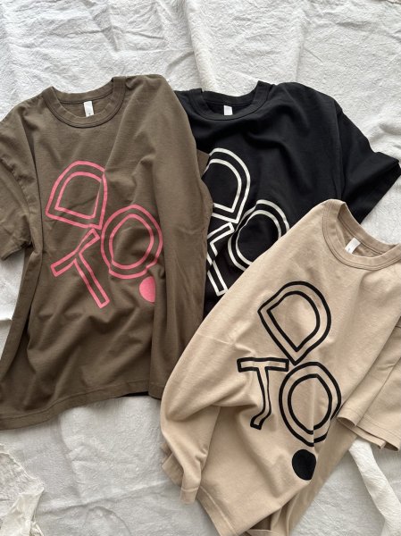 画像1: prit 18/1 空紡度詰天竺 DOT. プリントTシャツ【クリックポスト（185円）発送可能】 (1)