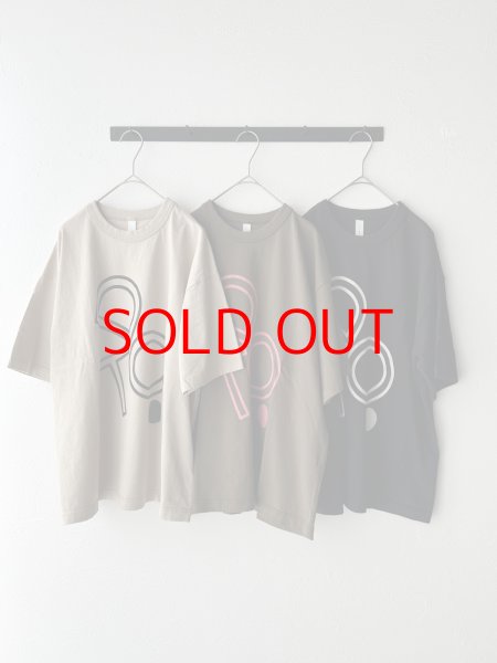 画像4: prit 18/1 空紡度詰天竺 DOT. プリントTシャツ【クリックポスト（185円）発送可能】 (4)