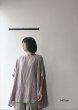 画像3: 【5月末までのご予約でポイント２倍】（予約 / ６月末入荷）　Luminaes 手染めリネン 後ろギャザープルオーバー (3)