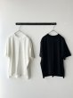 画像1: prit 47/2 スーピマコンパクト天竺 クルーネックボックスTシャツ【クリックポスト（185円）発送可能】 (1)
