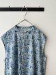 画像2: Véritécoeur LIBERTY PRINT ノースリーブワンピース (2)