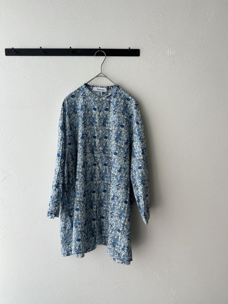 画像1: Véritécoeur LIBERTY PRINT シャツブラウス (1)