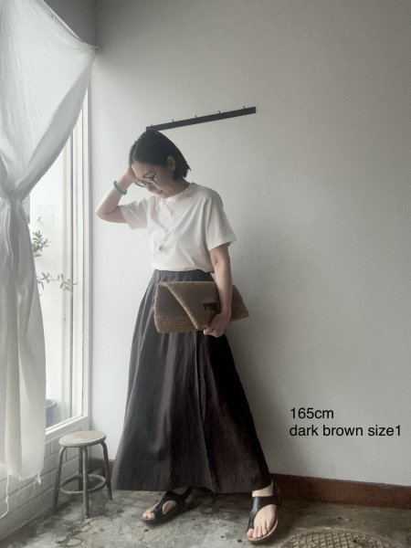 画像3: prit 47/2 スーピマコンパクト天竺 クルーネックボックスTシャツ【クリックポスト（185円）発送可能】 (3)