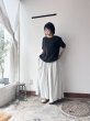 画像1: Luminaes 綿麻ピンチェック ハカマPT (1)
