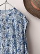 画像1: Véritécoeur LIBERTY PRINT ノースリーブワンピース (1)