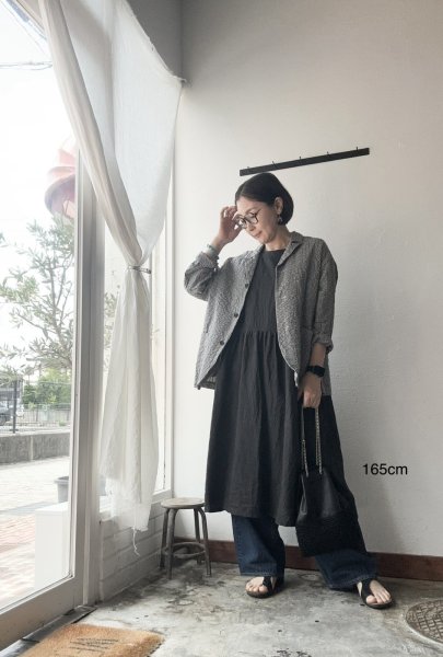 画像2: Vlas Blomme Cotton Seersucker ジャケット (2)